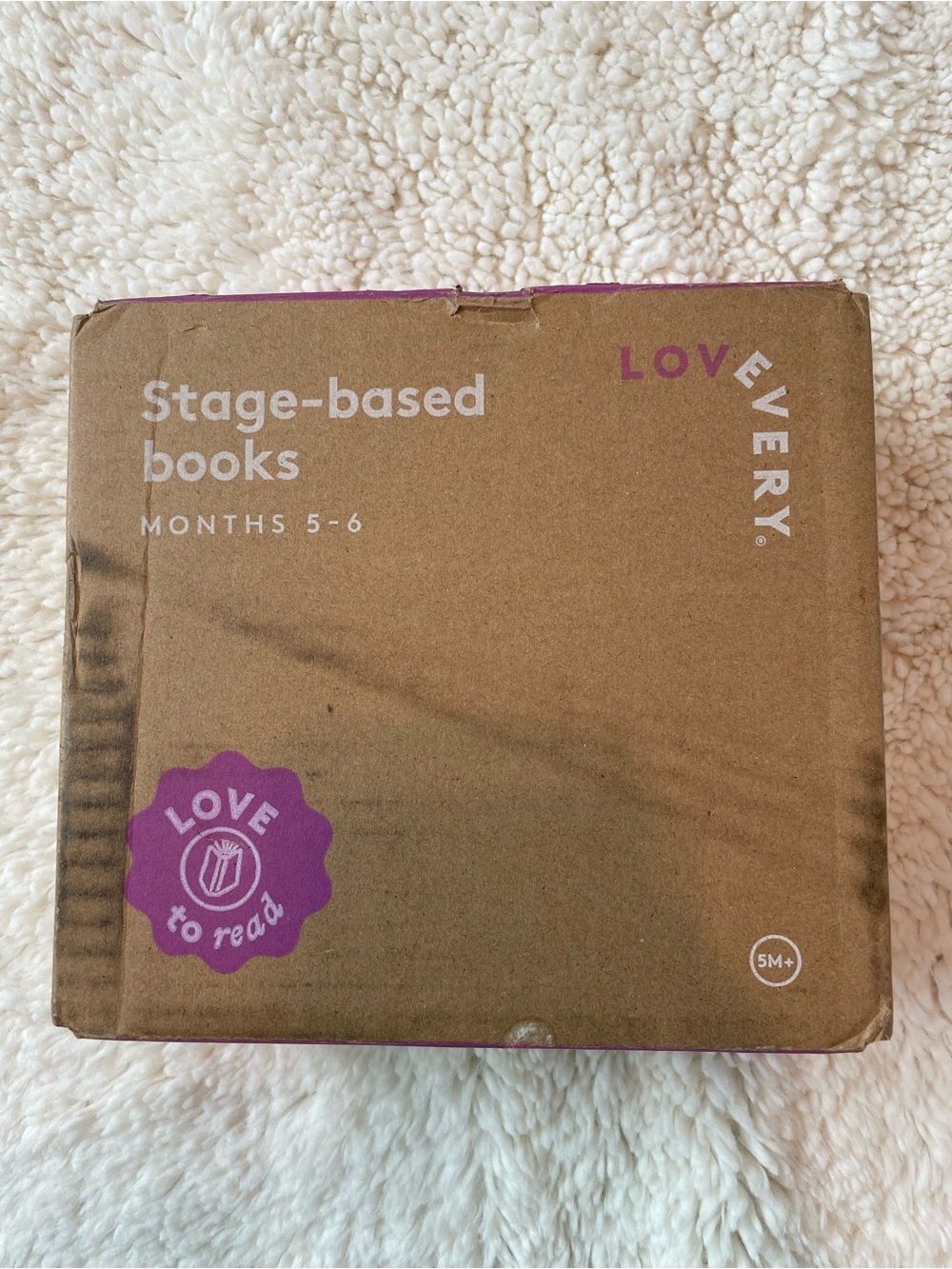 Lovevery Stage-Based Books - Months 5-6